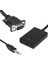 VGA Erkek To HDMI Dişi Dönüştürücü Kablo 1