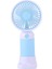 Sevimli Karakter Desenli Sessiz Usb Şarjlı Mini Fan Kalemtraşlı, Taşınabilir Masaüstü Fan 1