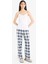 Regular Fit Dantel Detaylı İnce Askılı Pamuklu Beyaz İç Atlet-Fall in Love Y5360AZ24SP 2