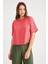 Yuvarlak Yaka Kısa Kol Crop Bluz 3