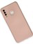 Huawei P30 Lite Kılıf Nano Içi Kadife Silikon - Pudra Gnzrz 1