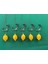 01 Küspe Aparat Hediyeli 5 Adet Oval Boncuk Ebruli Sarı 14 Mm Sazan Riğ Takımı (Dar Delik) 4