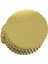 Karton Pasta Altlığı 50LI 24 cm Gold Yuvarlak Turta Pasta Muffin Kek Kurabiye Sunum Altlığı Sunum 1