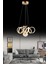 Istanbul Avize Simge Gold Lüx Beyaz Power Ledli Modern Avize 2