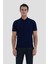 Lacivert Polo Yaka T-Shirt 1