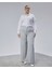 Poly Viscose Full Lycra Beli̇ Lasti̇kli̇ Battal Pantolon 4