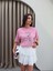Cocktail Baskılı Oversize Tshirt 3