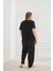 50502-1121 Kadın Büyük Beden Pijama Takımı 2