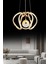 Istanbul Avize Bige Gold Ledli Beyaz Power LED Lüx Modern Ledli Avize 1