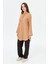 Kapişon Detaylı Giy Çık Tunik Camel 3
