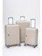 Exclusive Pro Polipropilen Kırılmaz 3'lü Valiz Seti Büyük - Orta ve Kabin Boy 5239 1