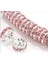 100 Adet 8 Mm Pembe Rondela Kristal Taşlı Takı Ara Aparatı 1