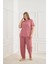 50502-1109 Kadın Büyük Beden Pijama Takımı 2