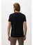 Erkek Tişört Bisiklet Yaka Siyah Slim Fit T-Shirt Ncs Jeans 1266 2