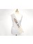 Beyaz Üzeri Gümüş Büyük Bride To Be Yazılı Simli Işıltılı Kuşak Kemer 10 cm Genişlik (4401) 2