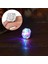 Kristal Tasarımlı LED Glow Işıklı 3 Modlu Gümüş Yüzük 3.5 x 5 cm (4401) 2