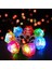 Kristal Tasarımlı LED Glow Işıklı 3 Modlu Gümüş Yüzük 3.5 x 5 cm (4401) 5