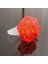 Kristal Tasarımlı LED Glow Işıklı 3 Modlu Kırmızı Yüzük 3.5 x 5 cm (4401) 1