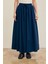 Kadın Poplin Kumaş Düz Uzun Etek 1