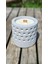 Vanilya Kokulu Beton Soya Mum-Gri-9x9 3