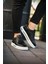 3321 Deri Siyah Sneaker Erkek Ayakkabı 1