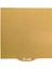 235X235 mm Gold Pei Kaplı Özel Yay Çeliği Tabla Magnetsiz 3