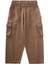 Çift Körük Cepli Keten Pantolon 2-7 Yaş Caramel 2