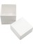 10 x 10 x 10 cm Beyaz Kapaklı Bristol Kutu Hediye Kutusu 5 Adet 2