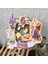 Rapunzel Temalı Kız Çocuk Doğum Günü Isme Kişiye Özel 3d Pasta Parti Süsü Cake Topper (23X21 CM) 5