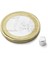 25 Adet Çap 4 mm x Kalınlık 4 mm Yuvarlak Güçlü Neodyum Mıknatıs 2