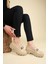 Taş Tokalı Rugan Loafer Ten 2