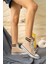 Bilekli Sneakers Bej 2