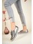 Taş Cırtlı Sneakers Platin 2