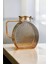 Borosilikat Cam Amber Salyangoz Desenli 4 Adet Bardaklı Cam Demlik & Sürahi 2500 ml 3
