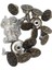 Küçük Boy 10 Adet Kot Pantolon Düğmesi, Jean Düğmesi Antik Sarı (Bronz) 13MM 3