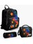 Gri Basketbol Desenli 3’Lü Okul Çanta Seti Set0123643 1