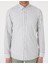 Erkek Haki Regular Fit Çizgili Uzun Kollu Gömlek 50307093-VR027 6