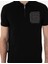 Erkek Siyah Slim Fit Polo Yaka Tişört 50307929-VR046 6
