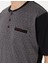 Erkek Siyah Kısakol 3'lü Jakarlı Pijama Takımı 50314443-001 6