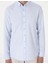 Erkek Açık Mavi Oxford Slim Fit Kolay Ütülenebilir Gömlek 50306996-VR003 6