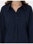 Kadın Lacivert Oversize Uzun Kollu Gömlek 50301069-VR033 6