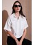 Regular Fit Cep Detaylı Kısa Kollu Gömlek Bayan Gömlek 6778568 1