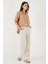 Regular Fit Göğüs Cepli Kısa Kollu Gömlek Bayan Gömlek 6779324 4