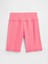 Kız Çocuk Pembe Fitilli Bisiklet Şortu 1