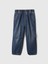 Erkek Bebek Lacivert Paraşüt Jogger Jean Pantolon 1