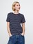 Kadın Lacivert %100 Organik Pamuk Vintagesoft T-Shirt 1