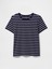 Kadın Lacivert %100 Organik Pamuk Vintagesoft T-Shirt 2