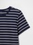 Kadın Lacivert %100 Organik Pamuk Vintagesoft T-Shirt 3