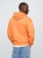 Erkek Turuncu Gap Logo Relaxed Fleece Sweatshirt 4