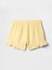 Kız Bebek Sarı Fırfırlı Pull-On Twill Şort 3